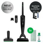 VK7 Akku-Staubsauger & Saugwischer Black (U) (inkl. GROHE Wassersprudler)